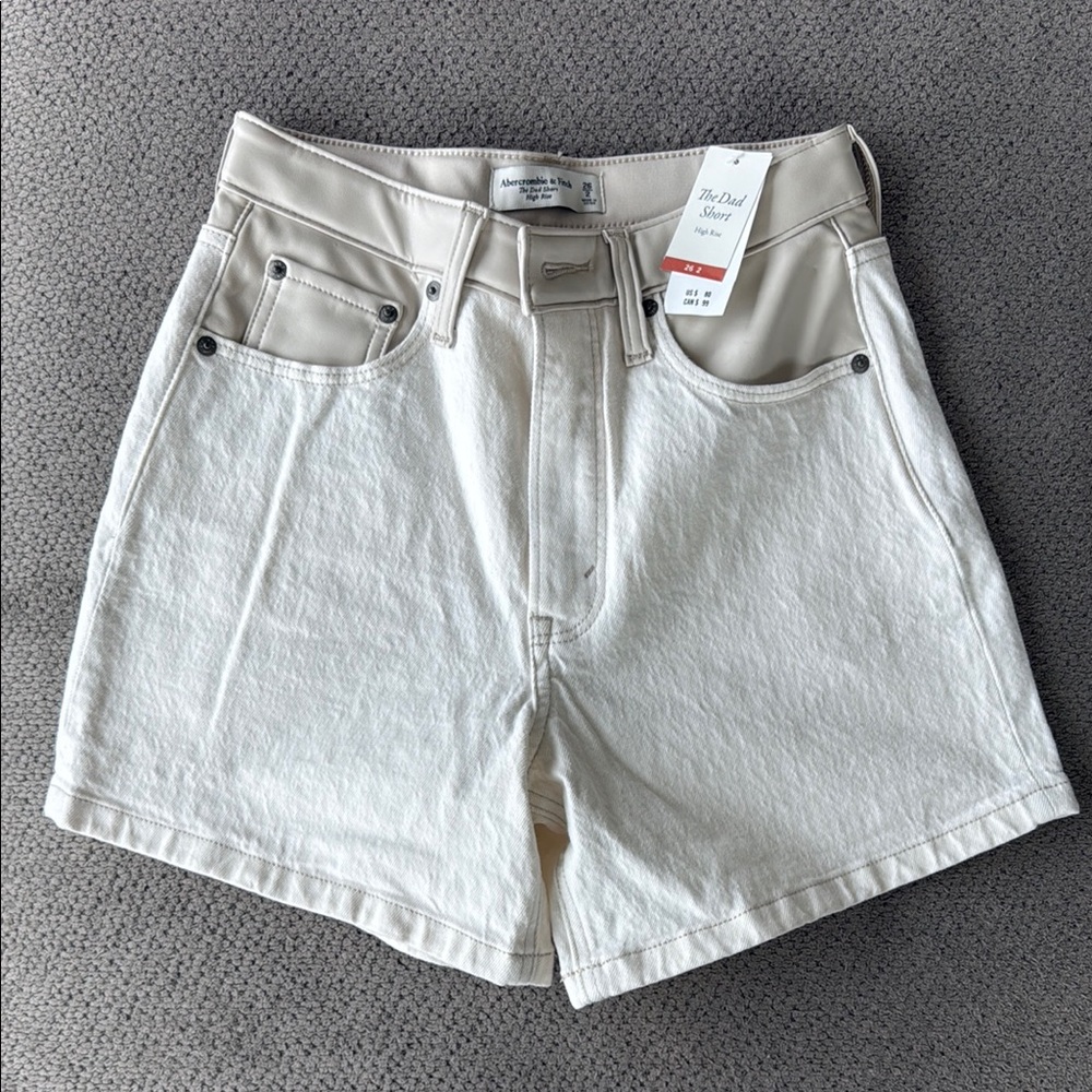 Abercrombie The Dad High Shorts High Rise